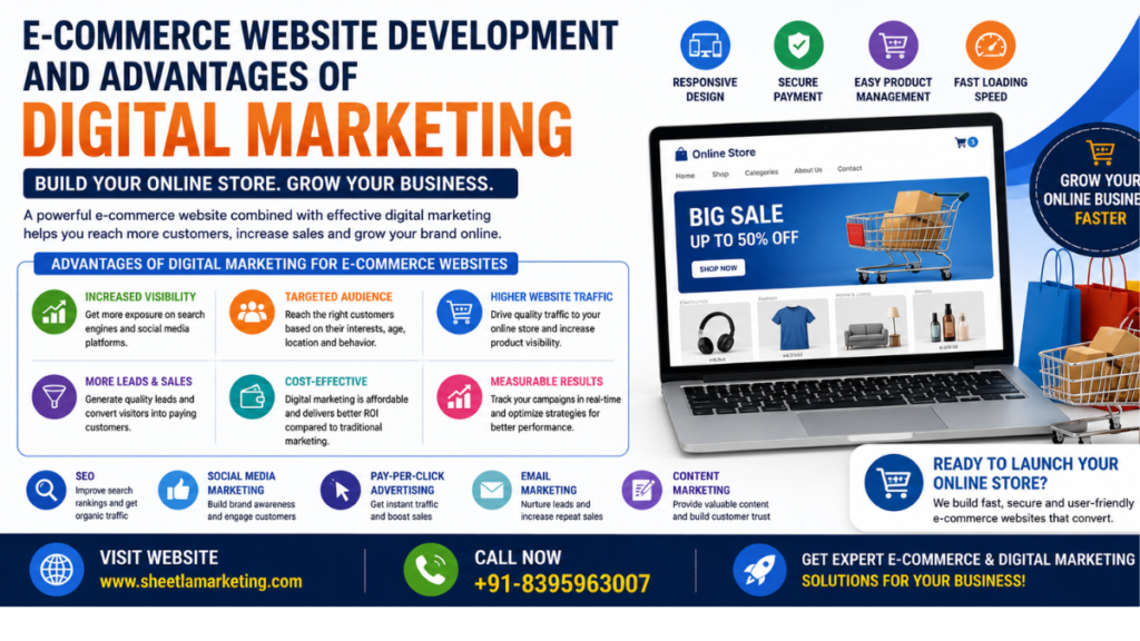 ecommerce website development