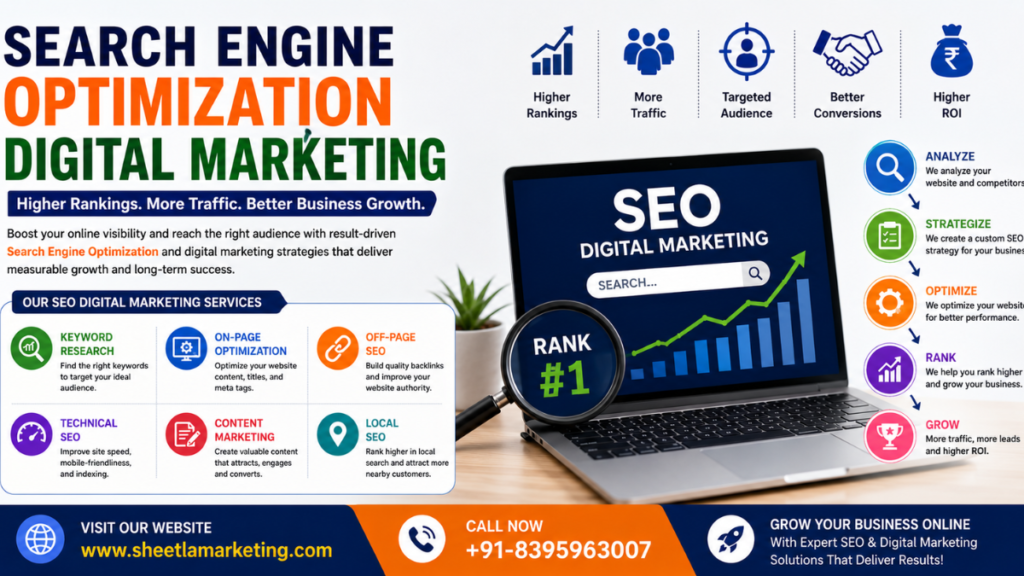 search engine optimization digital marketing