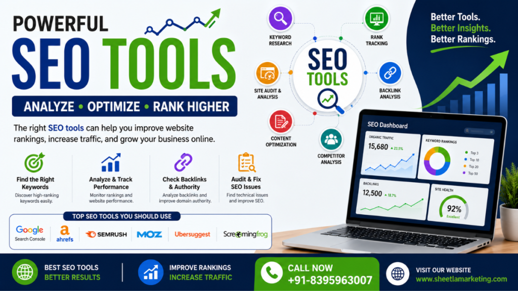 SEO Tools – The Complete Guide to Improving Website Rankings seo tools
