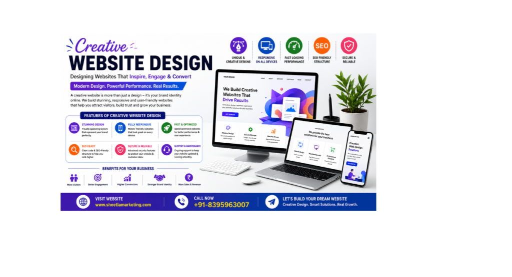 creative website design​