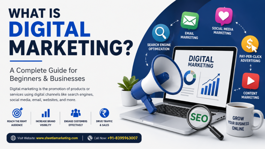 what is digital marketing